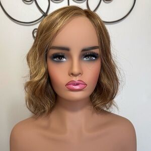 Estetica Arlo red wavy synthetic lace front wig color R30/28/26 barely worn